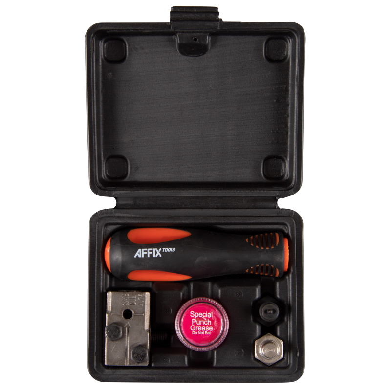 AFFIX Приспособление для развальцовки тормозных трубок, 4,75 мм, 4 предмета, кейс AF10212004C