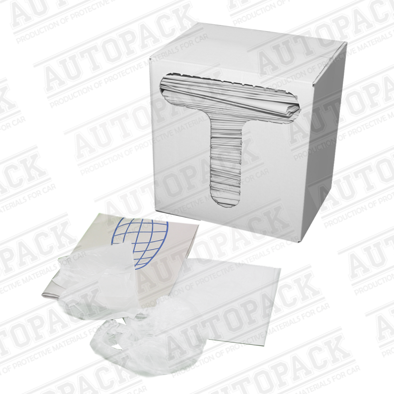 Комплект 4 в 1 Коробка диспенсер (100шт)  074.906.12