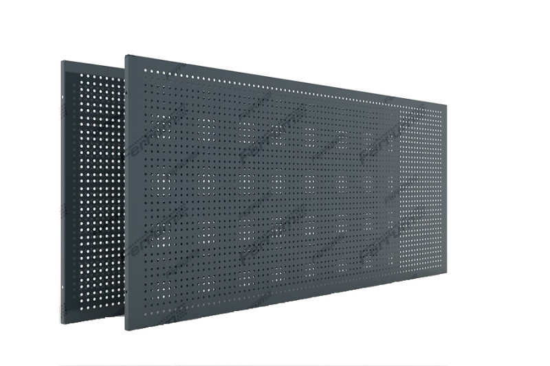 Перфорированные панели для верстака "Premium" 1310 мм, 2 шт/уп. FERRUM 11.933-7016 серые