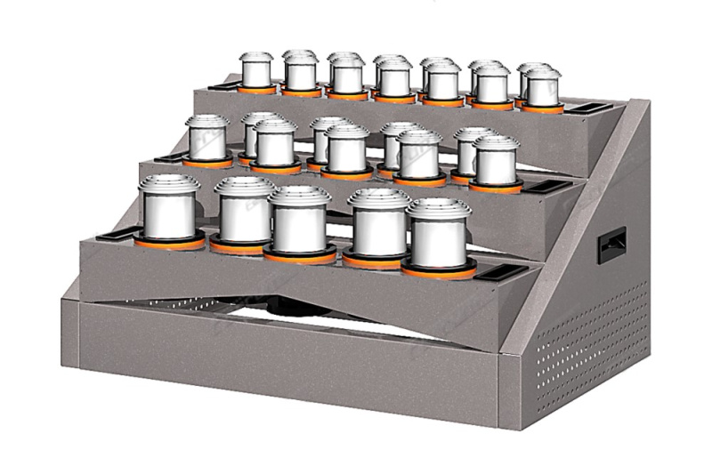 Съемный блок под оснастку для хранения сменного инструмента  08.100.SK-9007
