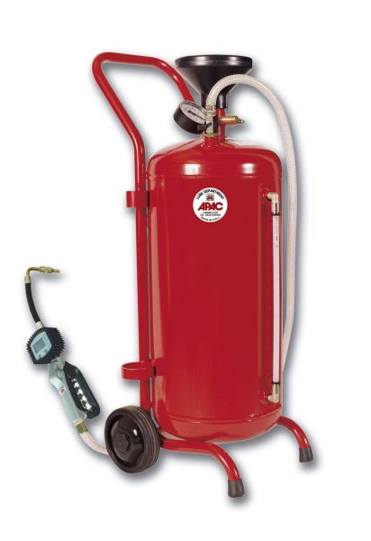 Маслонагнетатель пневматический с электонным расходомером 24 л. (АРАС Италия) 1914