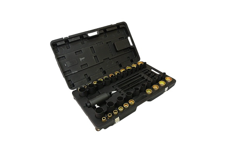 Набор съемников сайлентблоков гидравлический, универсальный, усилие до10 т. Car-Tool CT-D2183