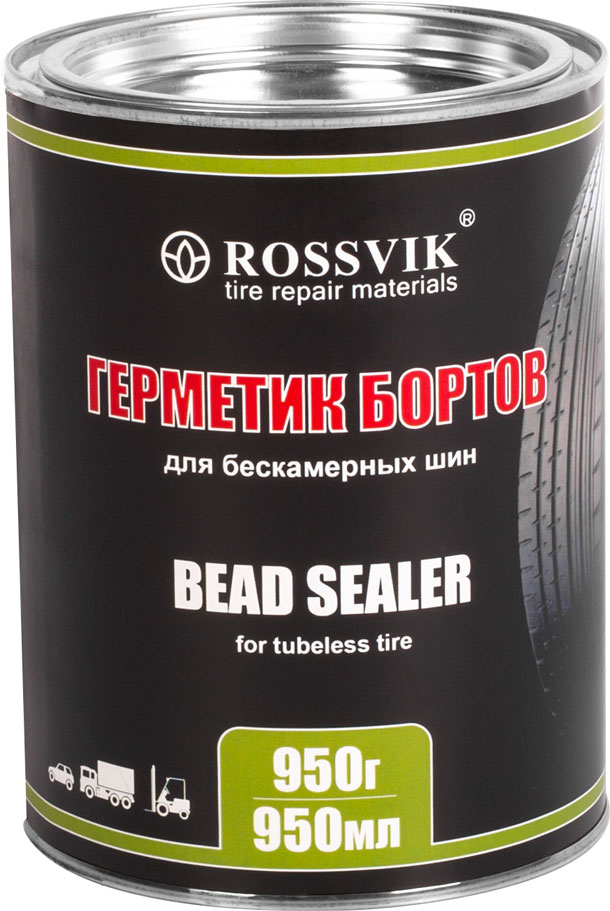 Герметик бортов шин Rossvik 950 г (без кисти)  GB.095.X.2