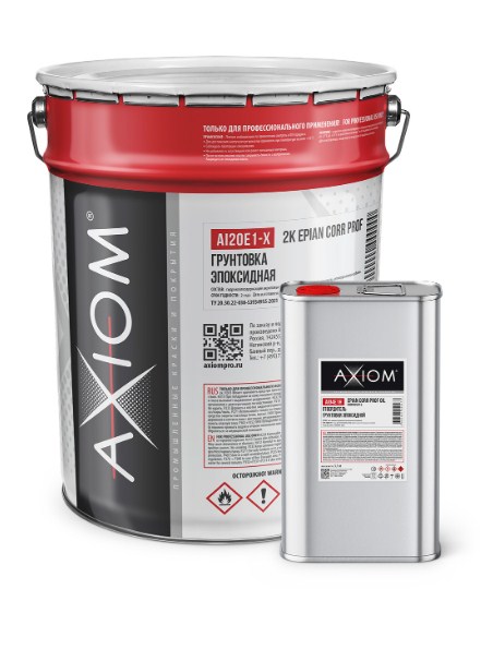 Грунтовка эпоксидная Epian Corr Prof Oil цвет серый 18 кг AXIOM AI20E1-1