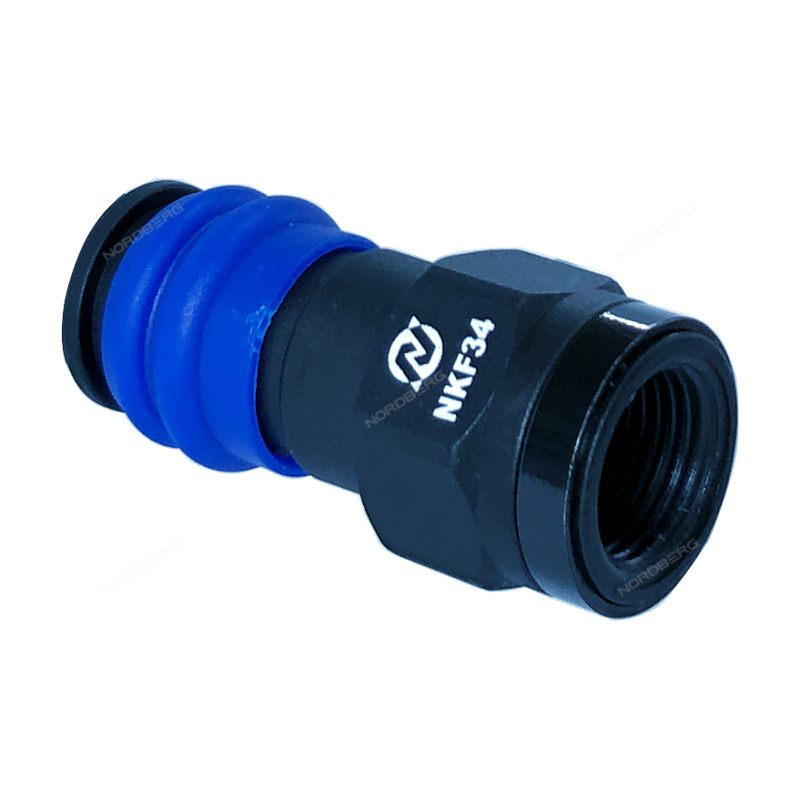 Разъем композитный "мама" быстросъемный - резьба F1/2" NORDBERG NKF34
