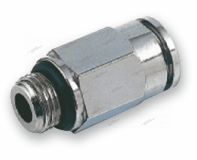 Фитинг цанговый с уплотнением М1/8", 8мм  В180/7