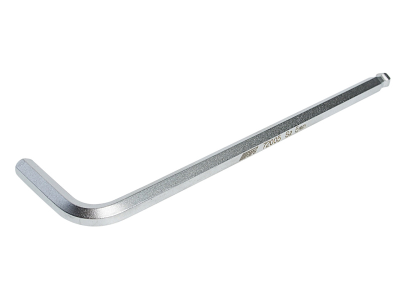 Ключ HEX Г-образный H5 с шаром L=115мм JTC-72005