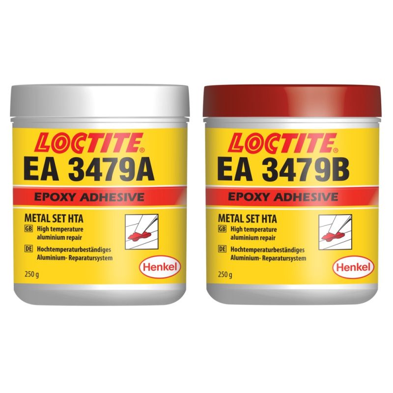 Алюмонаполненная шпатлевка, повышенной термостойкости LOCTITE EA 3479 500G  478250 (195826)