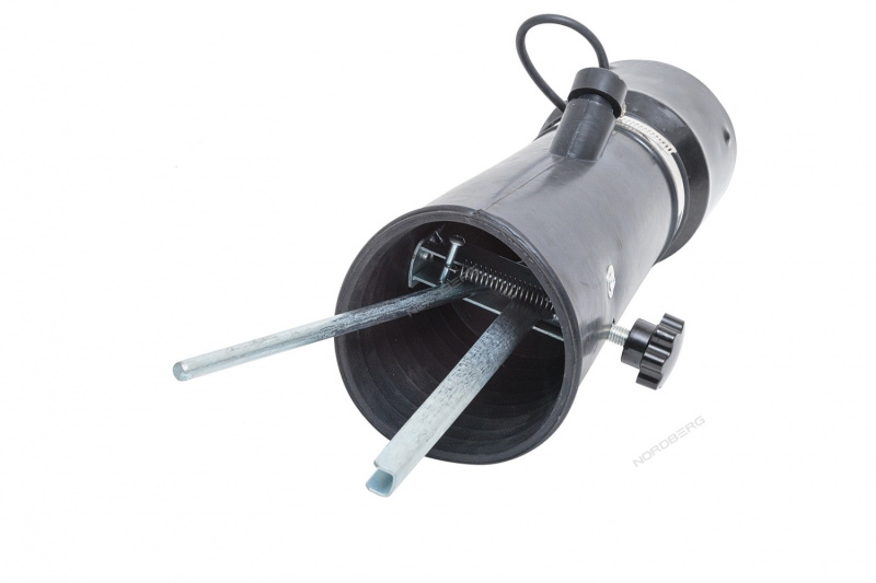 Насадка резиновая круглая с внутренним фиксатором на шланг D=100 мм, Nordberg AN100RP