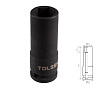 TOLSEN Головка торцевая ударная глубокая шестигранная 1/2", 17 мм