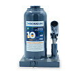 Домкрат бутылочный ROSSVIK PRO V010, г/п 10,0 т, 200-385 мм, серый