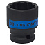 KING TONY Головка торцевая ударная двенадцатигранная 1/2", 26 мм  453026M