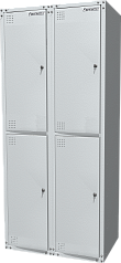 Шкаф раздевальный двухсекционный серии "Standart"  03.424-7035